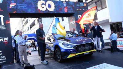El 28º Rallye de Tierra Isla de Los Volcanes – Trofeo Ciudad de Arrecife. Foto: La Voz