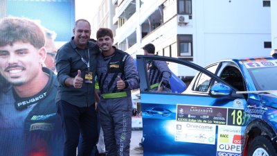 El 28º Rallye de Tierra Isla de Los Volcanes – Trofeo Ciudad de Arrecife. Foto: La Voz