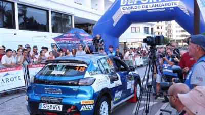 El 28º Rallye de Tierra Isla de Los Volcanes – Trofeo Ciudad de Arrecife. Foto: La Voz