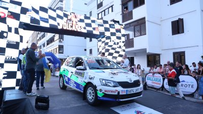 El 28º Rallye de Tierra Isla de Los Volcanes – Trofeo Ciudad de Arrecife. Foto: La Voz