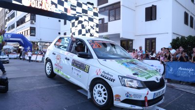 El 28º Rallye de Tierra Isla de Los Volcanes – Trofeo Ciudad de Arrecife. Foto: La Voz