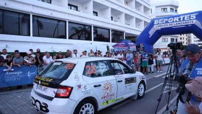 El 28º Rallye de Tierra Isla de Los Volcanes – Trofeo Ciudad de Arrecife. Foto: La Voz