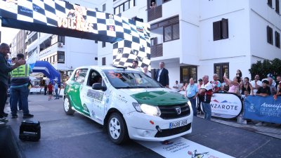 El 28º Rallye de Tierra Isla de Los Volcanes – Trofeo Ciudad de Arrecife. Foto: La Voz