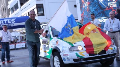 El 28º Rallye de Tierra Isla de Los Volcanes – Trofeo Ciudad de Arrecife. Foto: La Voz