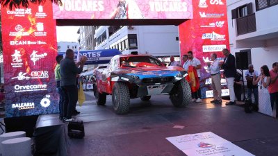 El 28º Rallye de Tierra Isla de Los Volcanes – Trofeo Ciudad de Arrecife. Foto: La Voz