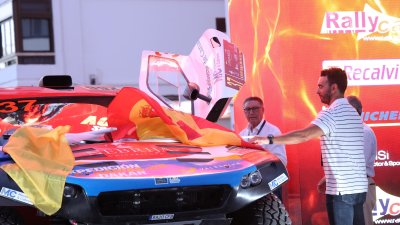 El 28º Rallye de Tierra Isla de Los Volcanes – Trofeo Ciudad de Arrecife. Foto: La Voz