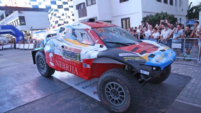 El 28º Rallye de Tierra Isla de Los Volcanes – Trofeo Ciudad de Arrecife. Foto: La Voz
