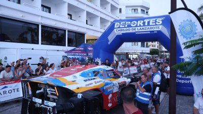 El 28º Rallye de Tierra Isla de Los Volcanes – Trofeo Ciudad de Arrecife. Foto: La Voz