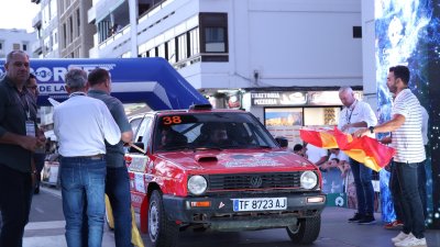 El 28º Rallye de Tierra Isla de Los Volcanes – Trofeo Ciudad de Arrecife. Foto: La Voz