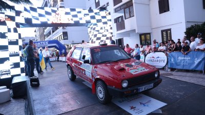El 28º Rallye de Tierra Isla de Los Volcanes – Trofeo Ciudad de Arrecife. Foto: La Voz