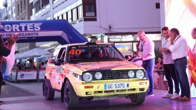El 28º Rallye de Tierra Isla de Los Volcanes – Trofeo Ciudad de Arrecife. Foto: La Voz