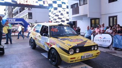 El 28º Rallye de Tierra Isla de Los Volcanes – Trofeo Ciudad de Arrecife. Foto: La Voz