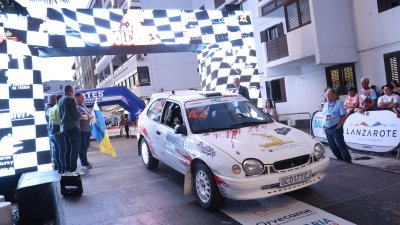 El 28º Rallye de Tierra Isla de Los Volcanes – Trofeo Ciudad de Arrecife. Foto: La Voz