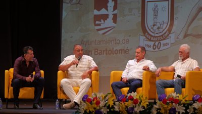 Pregón de las fiestas del Club de Lucha San Bartolomé. Foto: Jordi Vispo Rodríguez