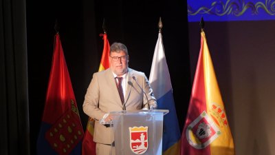 Pregón de las fiestas del Club de Lucha San Bartolomé. Foto: Jordi Vispo Rodríguez