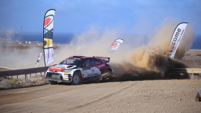 Primera etapa del Rally Isla de Los Volcanes