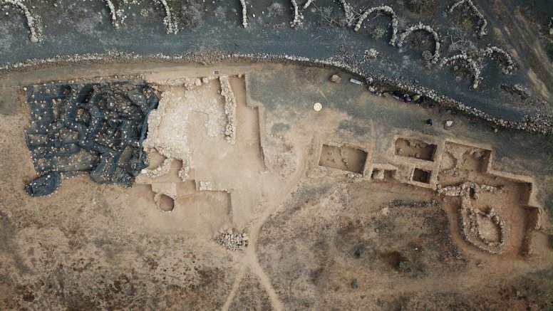 Excavación arqueológica de El Bebedero. Foto: Cedida.