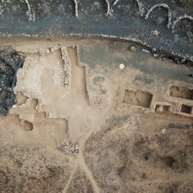 Excavación arqueológica de El Bebedero. Foto: Cedida.
