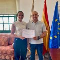 Recibimiento a Ágata López