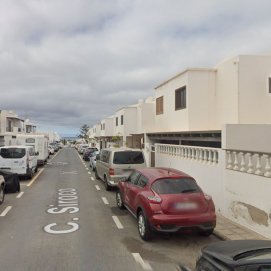 Calle Siroco de Playa Honda. Foto: Google Maps