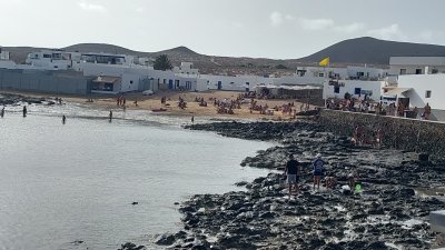 La población de La Graciosa preparada para el eclipse