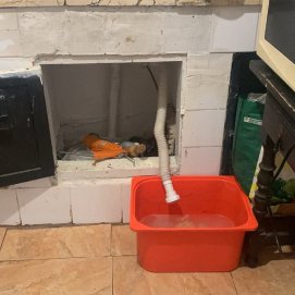 Fregadero de la vivienda en Argana Alta
