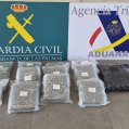 Guardia Civil incauta droga en el Aeropuerto de Gran Canaria.