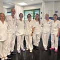 Parte de la plantilla de Oncología del Molina Orosa