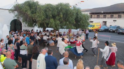 Vendimia tradicional con camellos