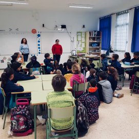 Un colegio de Lanzarote en una imagen de archivo