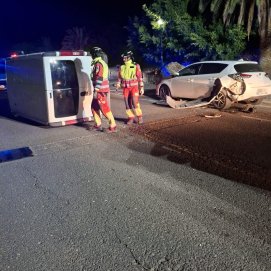 Accidente en Puerto Calero