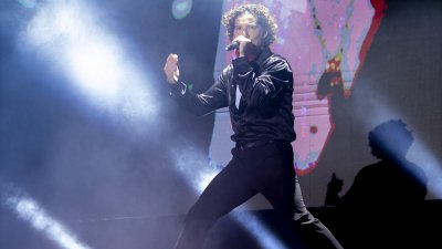 David Bisbal durante su actuación en San Ginés. Fotos: Juan Mateos.