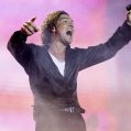 David Bisbal durante su actuación en San Ginés. Fotos: Juan Mateos.