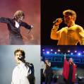 Bisbal, Alborán, Delaossa y El Consorcio durante sus actuaciones en San Ginés
