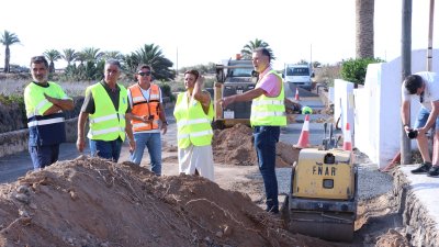 Obra en Los Valles