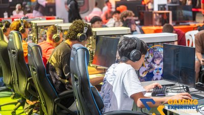 Gamers en la última edición de GCX