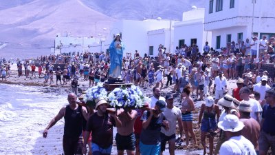 Procesión del Sagrado Corazón de María en Caleta de Famara, 2026
