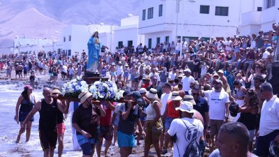 Procesión del Sagrado Corazón de María en Caleta de Famara, 2026