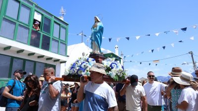 Procesión del Sagrado Corazón de María en Caleta de Famara, 2026