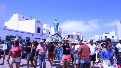 Procesión del Sagrado Corazón de María en Caleta de Famara, 2026