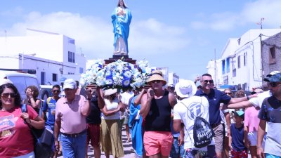Procesión del Sagrado Corazón de María en Caleta de Famara, 2026