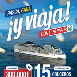 Rasca y gana iun crucero