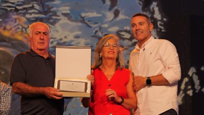 Reconocimiento a Jesús Perdomo Ramírez. Foto: Jordi Vispo Rodríguez