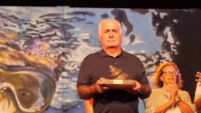 Reconocimiento a Jesús Perdomo Ramírez. Foto: Jordi Vispo Rodríguez