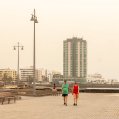 Episodio de calima en Lanzarote en septiembre. Foto: Juan Mateos.
