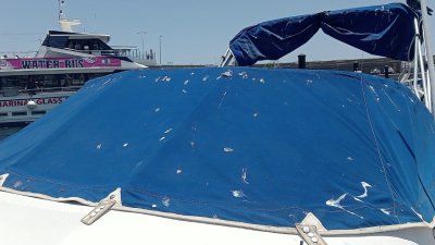 Quejas por los excrementos de las palomas en el puerto de La Tiñosa 
