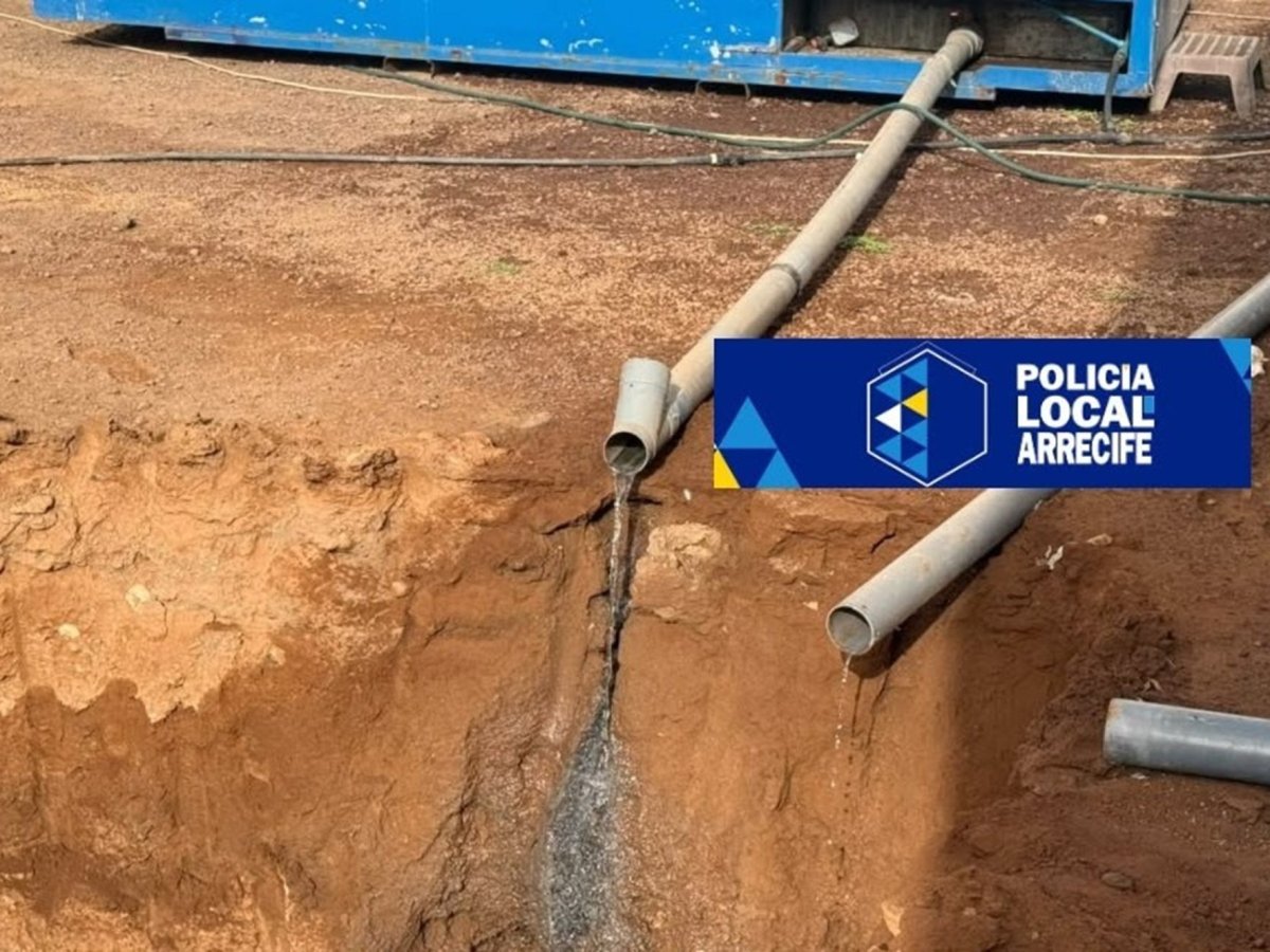 La inspección ocular de los agentes de la Policía Local constatan el vertido de aguas fecales por las instalaciones del circo junto a la Vía Medularxxx
