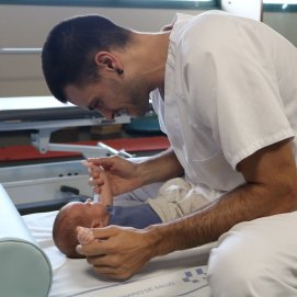 Sesión de fisioterapia