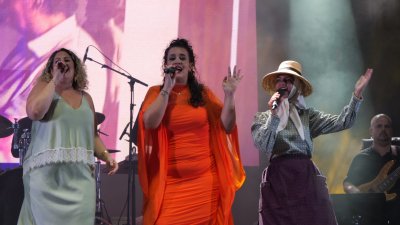 Concierto 'Tingafa -mujeres del volcán' , Yaiza, 20026 (Fotos: Jordi Vispo)
