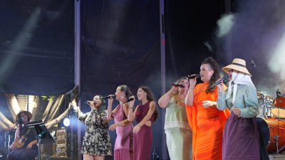 Concierto 'Tingafa -mujeres del volcán' , Yaiza, 20026 (Fotos: Jordi Vispo)